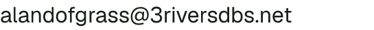 Email address for A Land of Grass