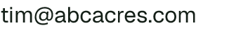 Email address for ABC acres, llc