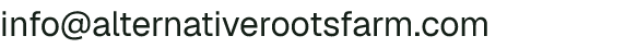 Email address for Alternative Roots Farm