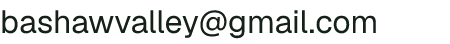 Email address for Bashaw Valley Farm & Greenhouse