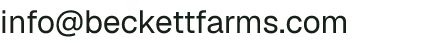 Email address for Beckett Farms