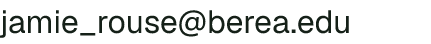 Email address for Berea College Farm