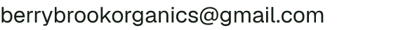 Email address for Berrybrook Organics