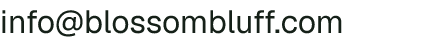 Email address for Blossom Bluff Orchards