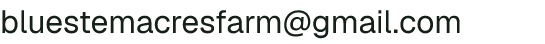 Email address for Bluestem Acres Farm