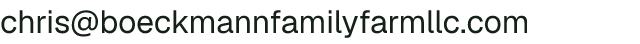 Email address for Boeckmann Family Farm, LLC