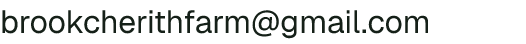 Email address for Brook Cherith Farm