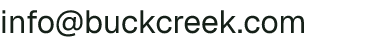 Email address for Buck Creek