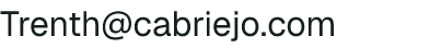 Email address for Cabriejo LLC