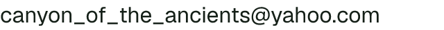 Email address for Canyon of the Ancients Guest Ranch