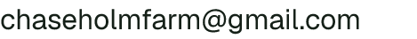 Email address for Chaseholm Farm