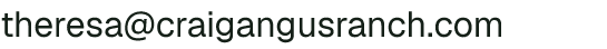 Email address for Craig Angus Ranch