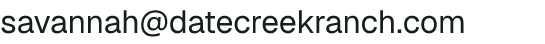 Email address for Date Creek Ranch