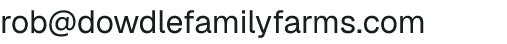 Email address for Dowdle Family Farms