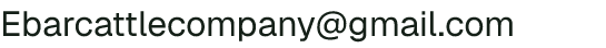 Email address for E Bar Cattle Company