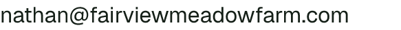 Email address for Fair View Meadow Farm