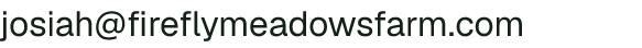 Email address for Firefly Meadows Farm