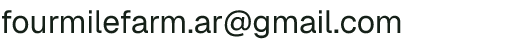 Email address for Fourmile Farm