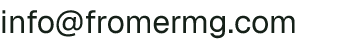 Email address for Fromer Market Gardens