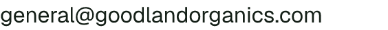 Email address for Goodland Organics