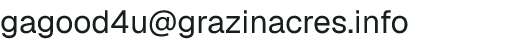 Email address for Grazin' Acres Co-op
