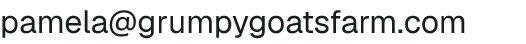 Email address for Grumpy Goat