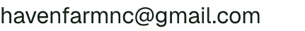 Email address for Haven Farm, NC