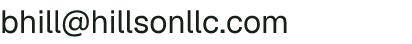 Email address for Hill Cattle Co.