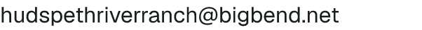 Email address for Hudspeth River Ranch Lamb & Goat, LLC