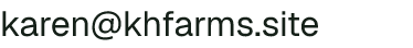 Email address for KHFarms (Kornegay Hereford Farms)