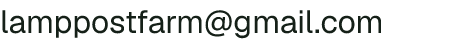 Email address for Lamppost Farm