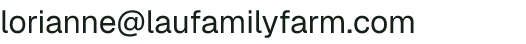 Email address for Lau Family Farm