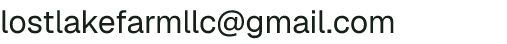 Email address for Lost Lake Farm