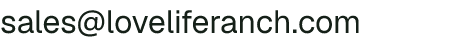 Email address for Love Life Ranch