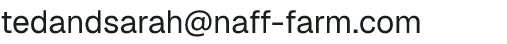 Email address for Naff Family Farm