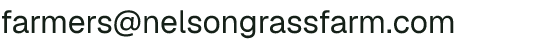 Email address for Nelson Grass Farm