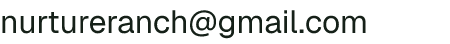 Email address for Nurture Ranch