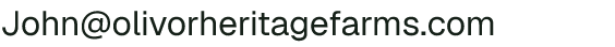 Email address for Olivor Heritage Farms