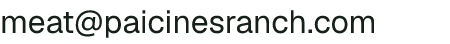 Email address for Paicines Ranch