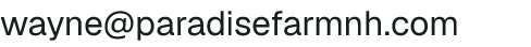 Email address for Paradise Farm