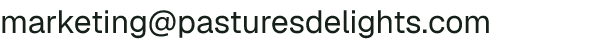 Email address for Pasture's Delights Farm