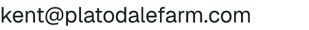 Email address for Plato Dale Farm