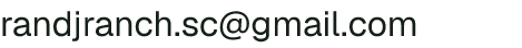Email address for R and J Ranch