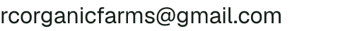 Email address for RC Organic Farms