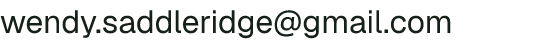 Email address for Saddle Ridge Farm