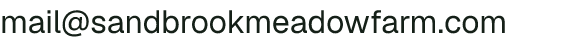 Email address for Sandbrook Meadow Farm