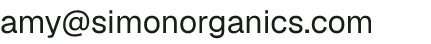 Email address for Simon Certified Organic Family Farm