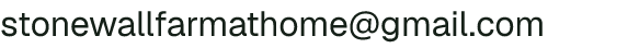 Email address for Stonewall Farm