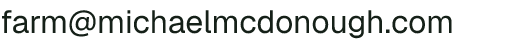 Email address for Tongore Brook Farm LLC