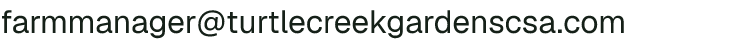 Email address for Turtle Creek Gardens, LLC